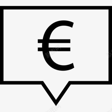 杰作欧元货币杰作图标