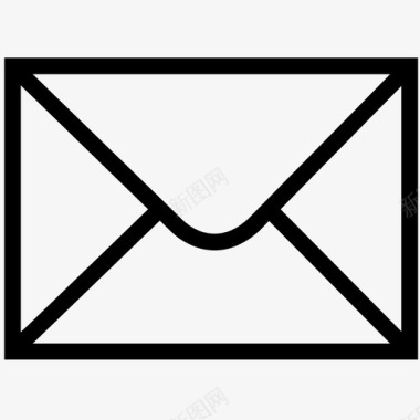 邮件信息邮箱信封信息标记图标