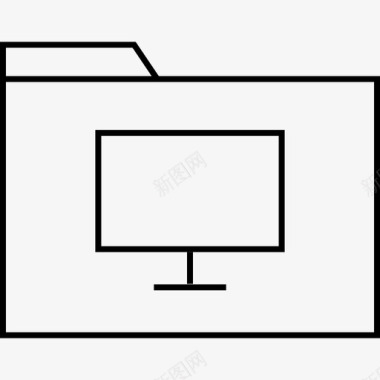 小型家电文件夹存档数据图标
