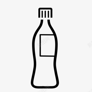 饮料瓶饮料瓶汽水苏打水图标