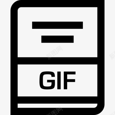 文件页面gif文件名扩展名图标