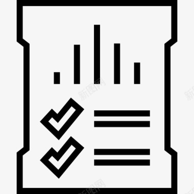 文档报告分析数据图标