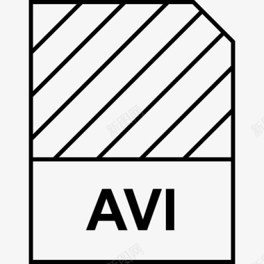 交错马路avi页面多媒体图标