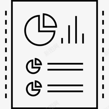 文件报告搜索引擎优化分析文件页面图标
