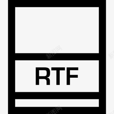 通用标志rtf技术名称图标