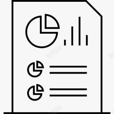 搜索文档矢量分析数据文档图标