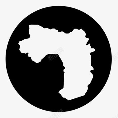 地理几内亚非洲国家图标