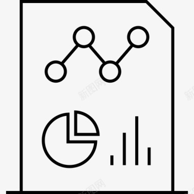 图表信息PPT分析数据文档图标