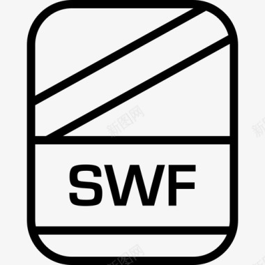 名swf文档名扩展名图标