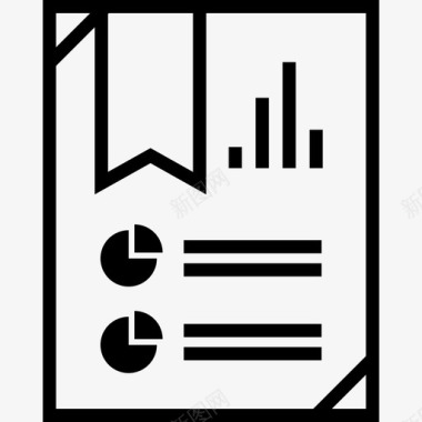 文件报告搜索引擎优化分析页文档文件图标