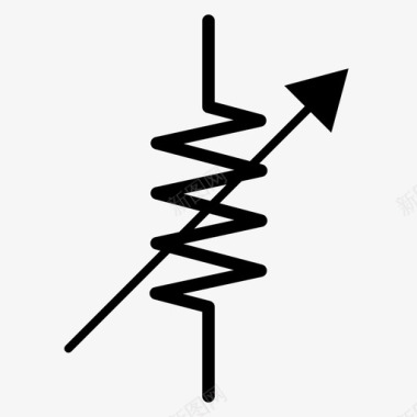 符号可变电阻器减法原理图图标