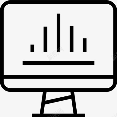 监视器在线信息图形数据信息图形图标