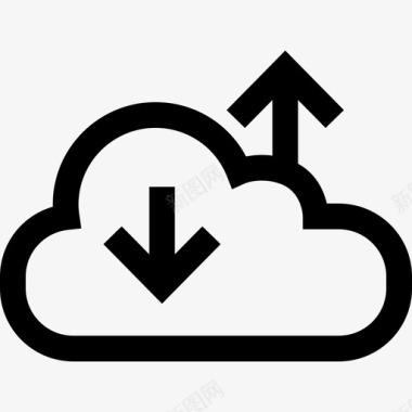 云服务器云活动售出服务器图标