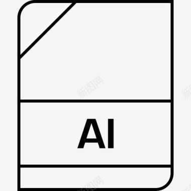 AI分层文件ai文档扩展名文件图标