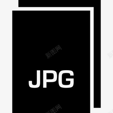 JPG素材jpg扩展名文件图标