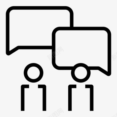 沟通沟通商务沟通小组沟通图标