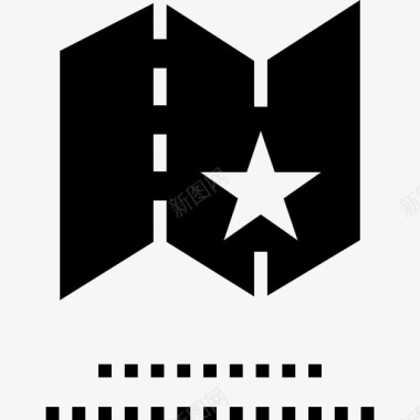 艺星地图星方向查找图标