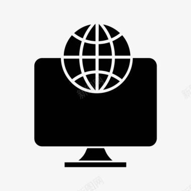 全球通信全球网络计算全球通信图标