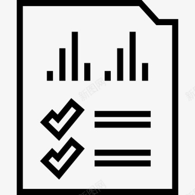 信息分析表分析报告信息图表网页图标