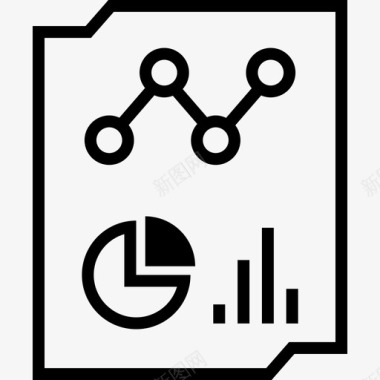 电影网页报告页分析数据图形在线图标