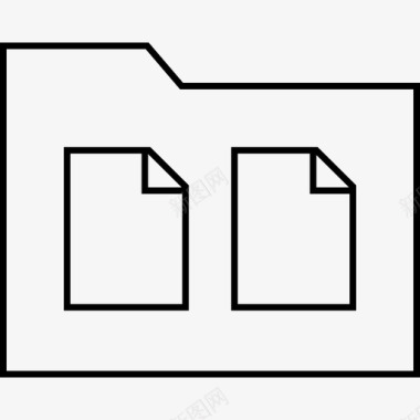 两个桃文件夹页存档文件图标