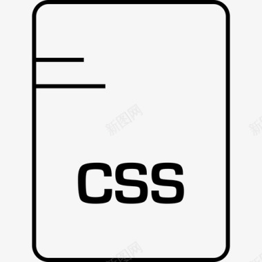 文件页面css文档扩展名图标