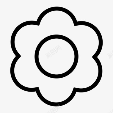 彼岸花丛花开花植物图标