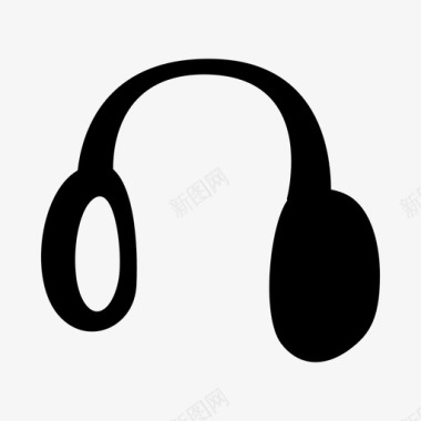 降噪耳机耳罩耳塞图标