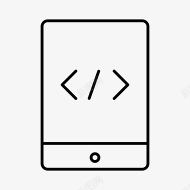 编码ipad代码编码设备图标