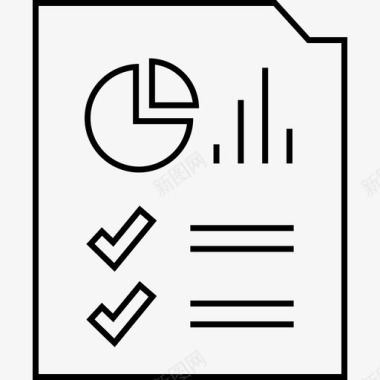 网页优化数据报告信息图表网页图标