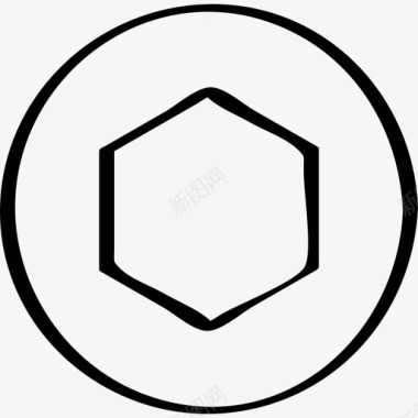 抽象抽象立方体创意设计图标