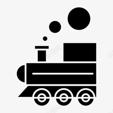 孩子和婴儿火车婴儿玩具玩具火车图标