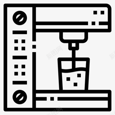 摆台子浓缩咖啡机咖啡杯子图标