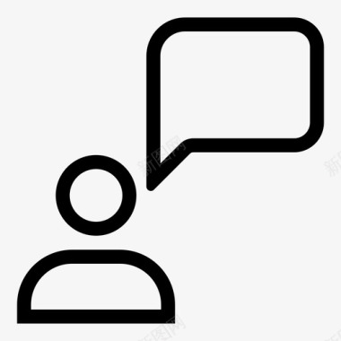 QQ咨询支持业务咨询图标