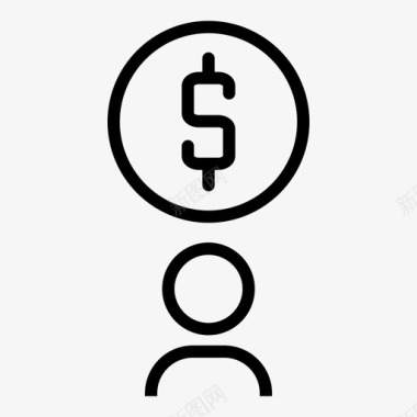 投资公司投资公司美元图标