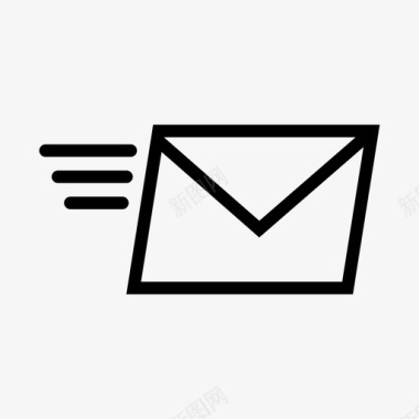 信封的消息电子邮件撰写信封图标