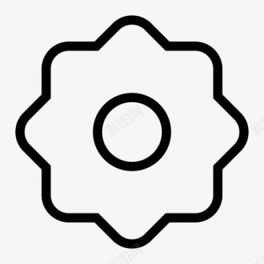 彼岸花丛花开花植物图标