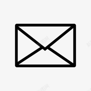 信封的消息电子邮件撰写信封图标