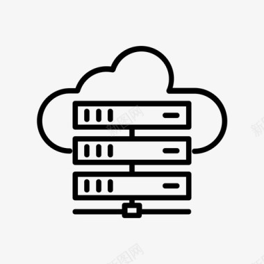 云服务器云服务器云计算图标图标