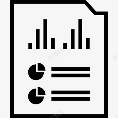 搜索页面搜索引擎优化报告分析信息图表图标