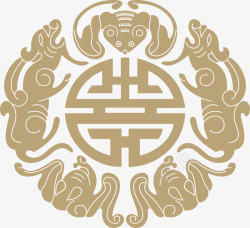 中国风花纹纹样素材