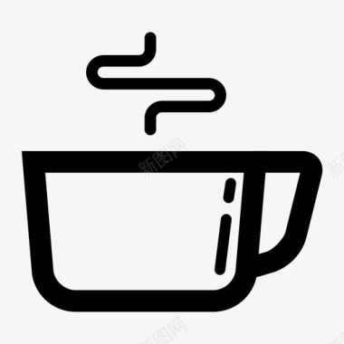 食物和饮料咖啡咖啡馆饮料图标