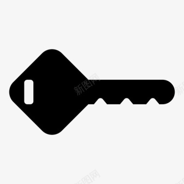 门钥匙开锁钥匙到你的心图标