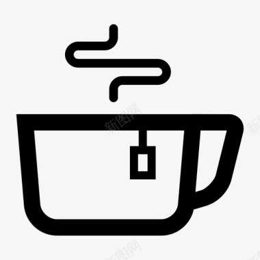 食物和饮料茶咖啡馆饮料图标