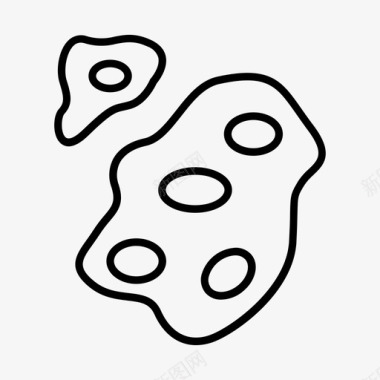 星系串珠小行星天文学星系图标
