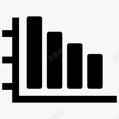 统计报告图统计商业图表图标
