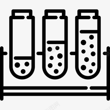 生物学细胞培养实验室图标