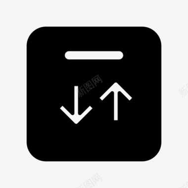 包装盒子样机盒子空的礼品图标