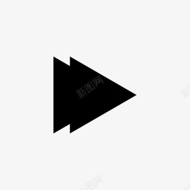 箭头完整简约图标