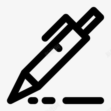 墨水PNG矢量图书写墨水钢笔图标